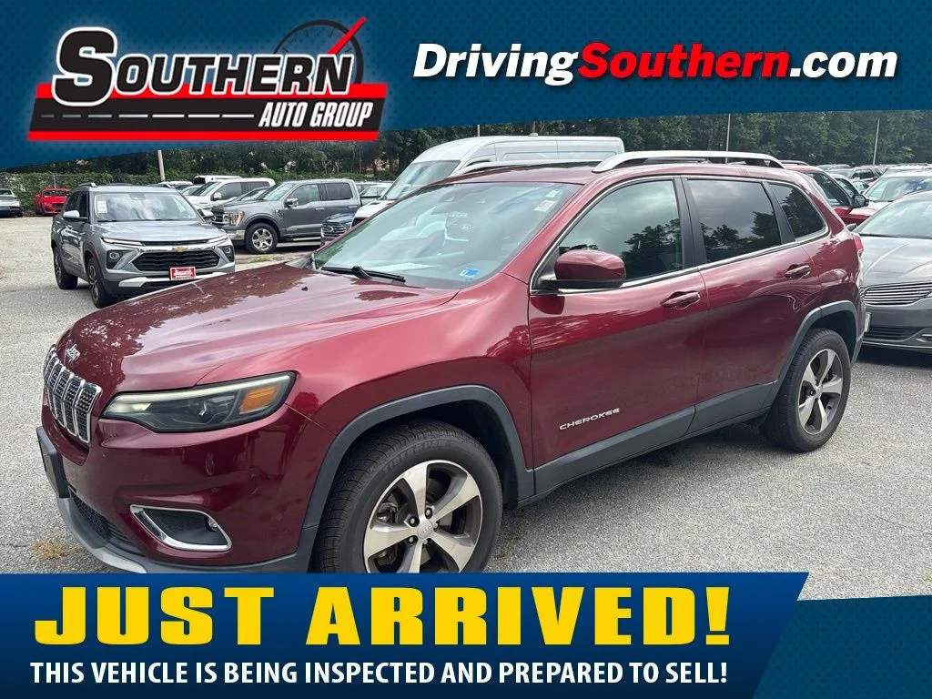 Used 2021 Red Jeep Limited image 1