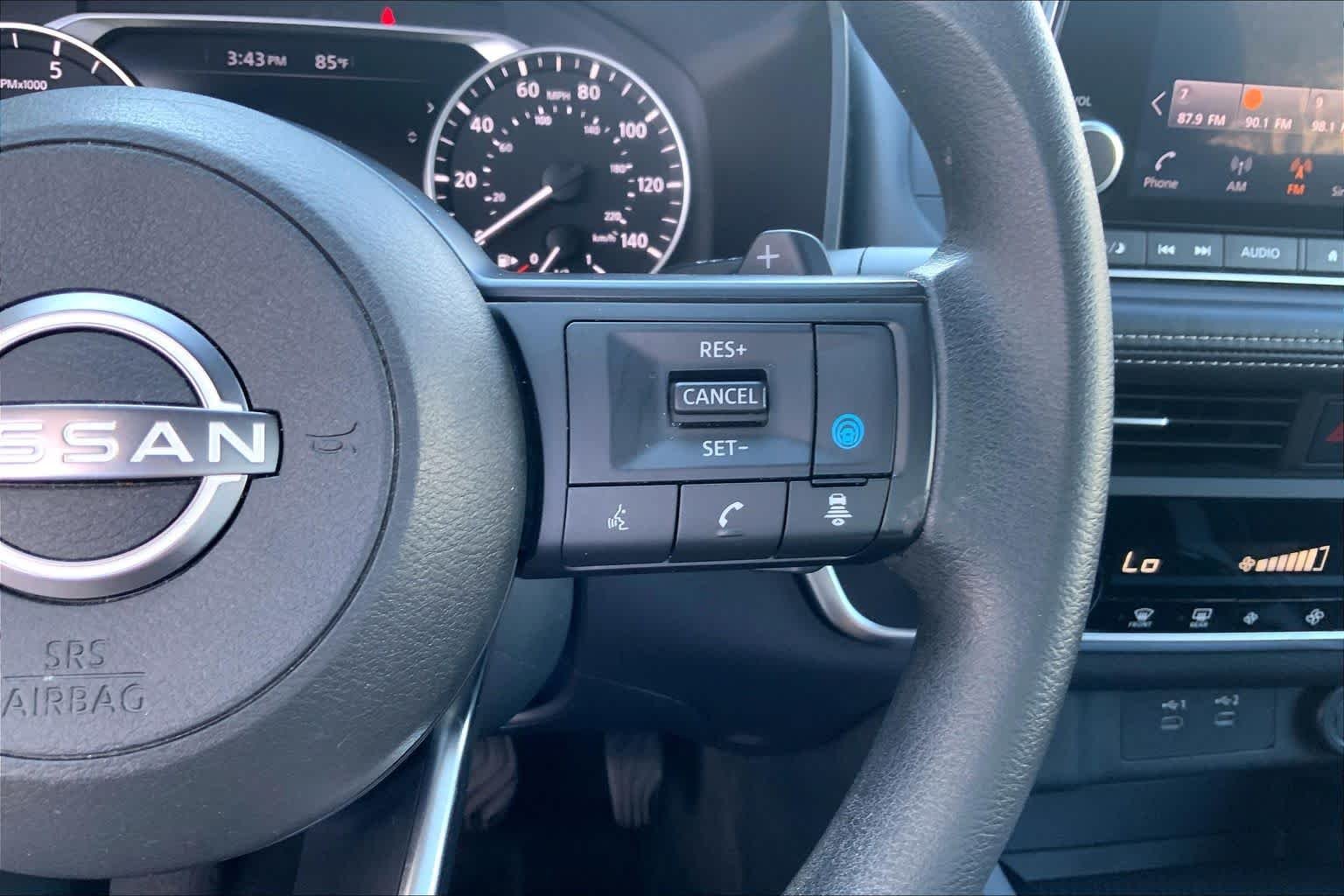 Used 2024 Brilliant Silver Metallic Nissan SV image 24
