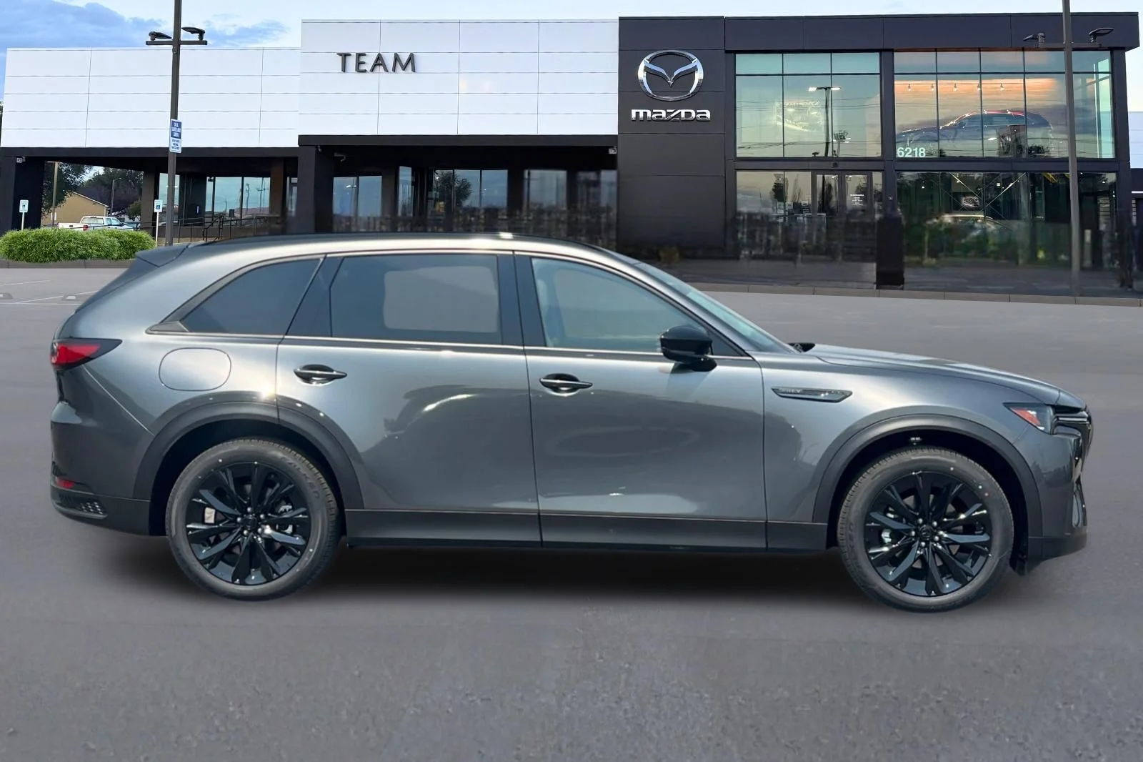 New 2026 Machine Gray Metallic Mazda Premium Sport AWD image 3