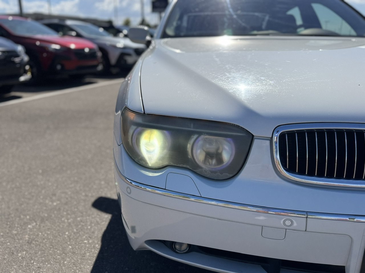 Used 2003 White BMW 745Li image 47