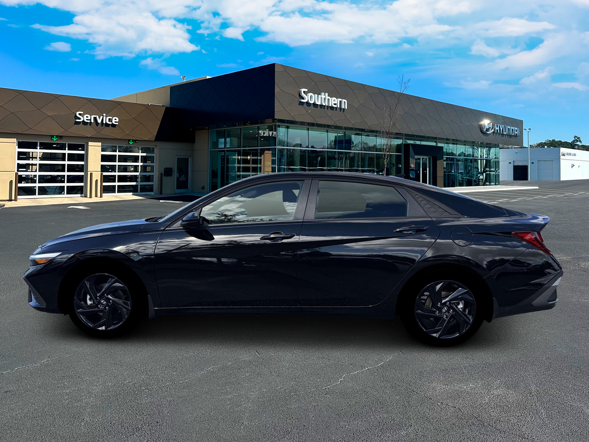 New 2026 Black Hyundai SEL Sport image 3