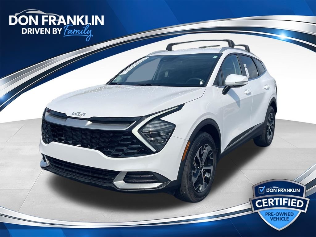 Used 2024 White Kia EX image 1