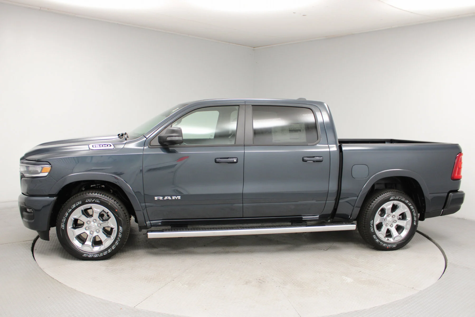 New 2026 Forged Blue Metallic Exterior Paint RAM Big Horn 4x4 Crew Cab 5