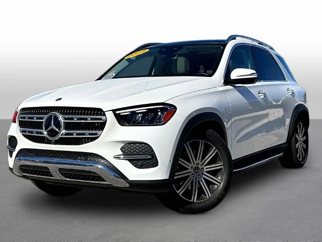 Used 2025 White Mercedes-Benz GLE 350 image 3