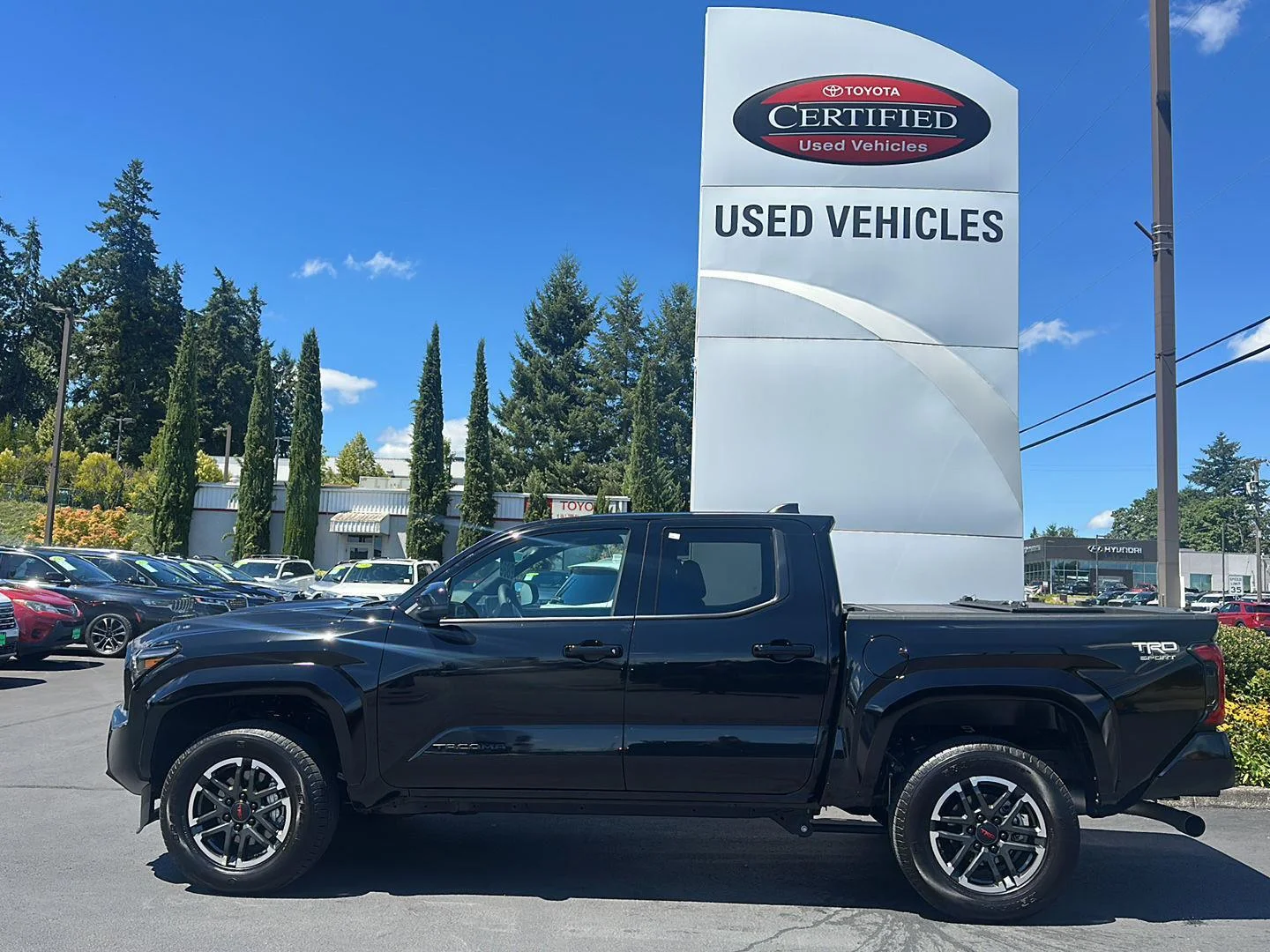 Used 2026 Black Toyota TRD Sport image 1