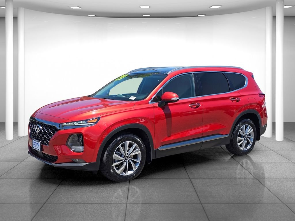 Used 2020 Orange Hyundai Limited image 3