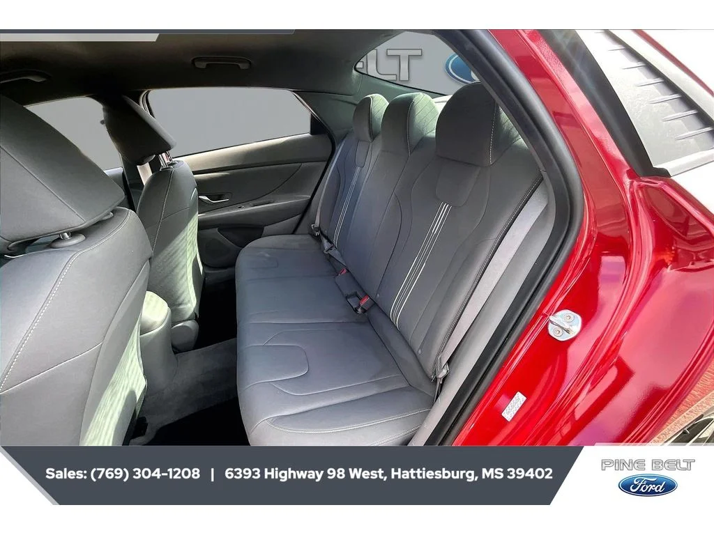 Used 2023 Scarlet Red Pearl Hyundai SEL image 19