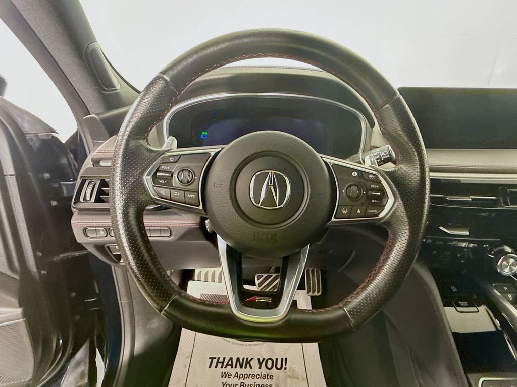 Used 2023 Majestic Black Pearl Acura w/A-Spec Package image 12