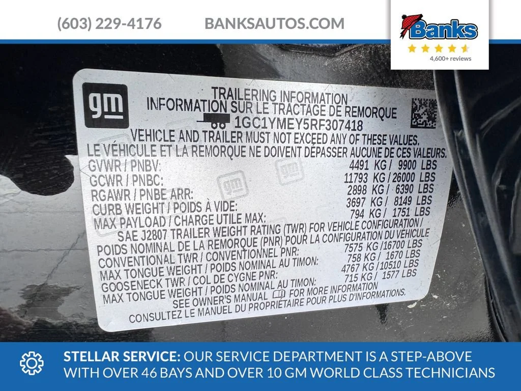 Certified Used 2024 Black Chevrolet Custom image 9