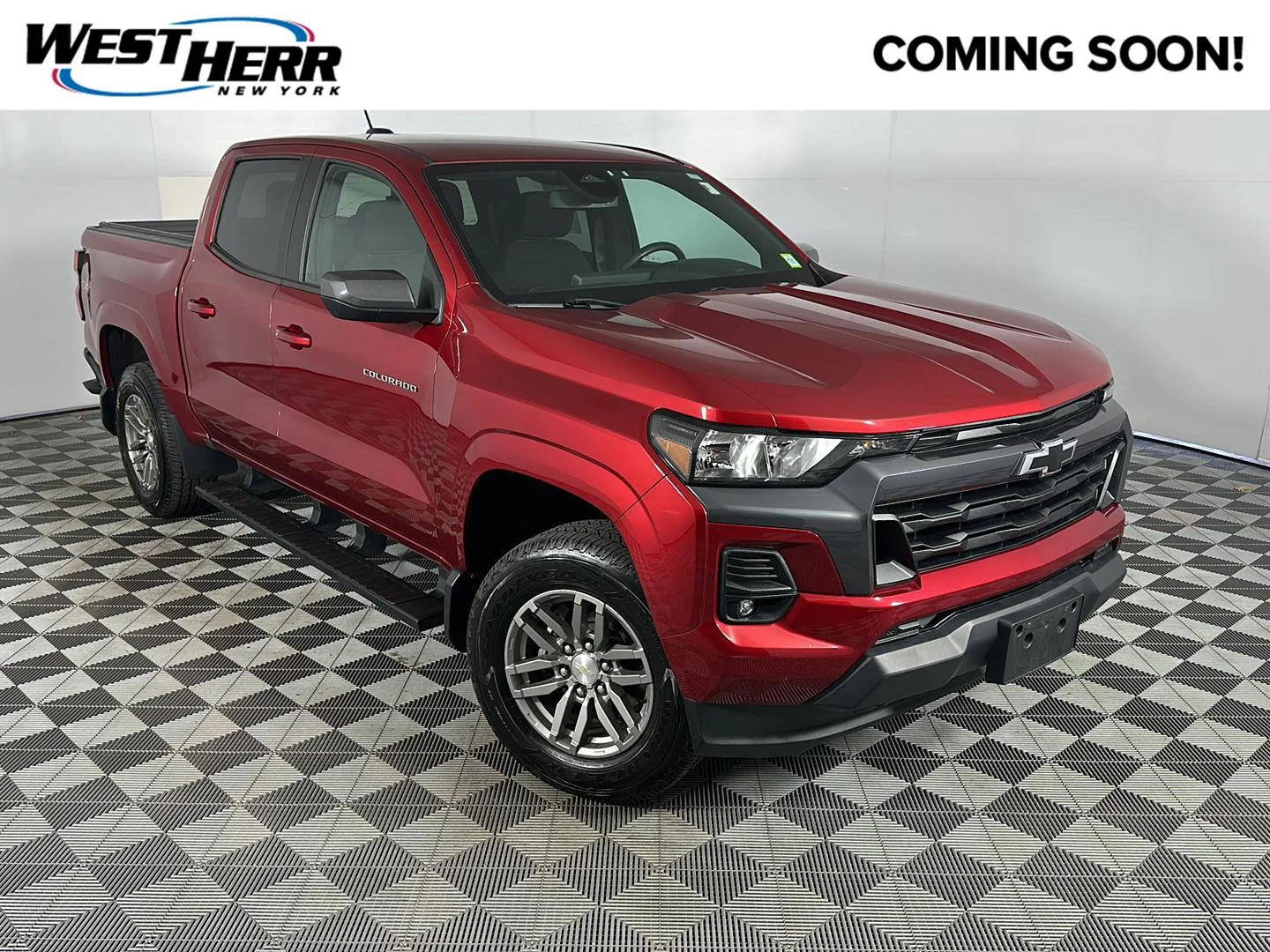 Used 2023 Radiant Red Tintcoat Chevrolet 4WD LT image 1