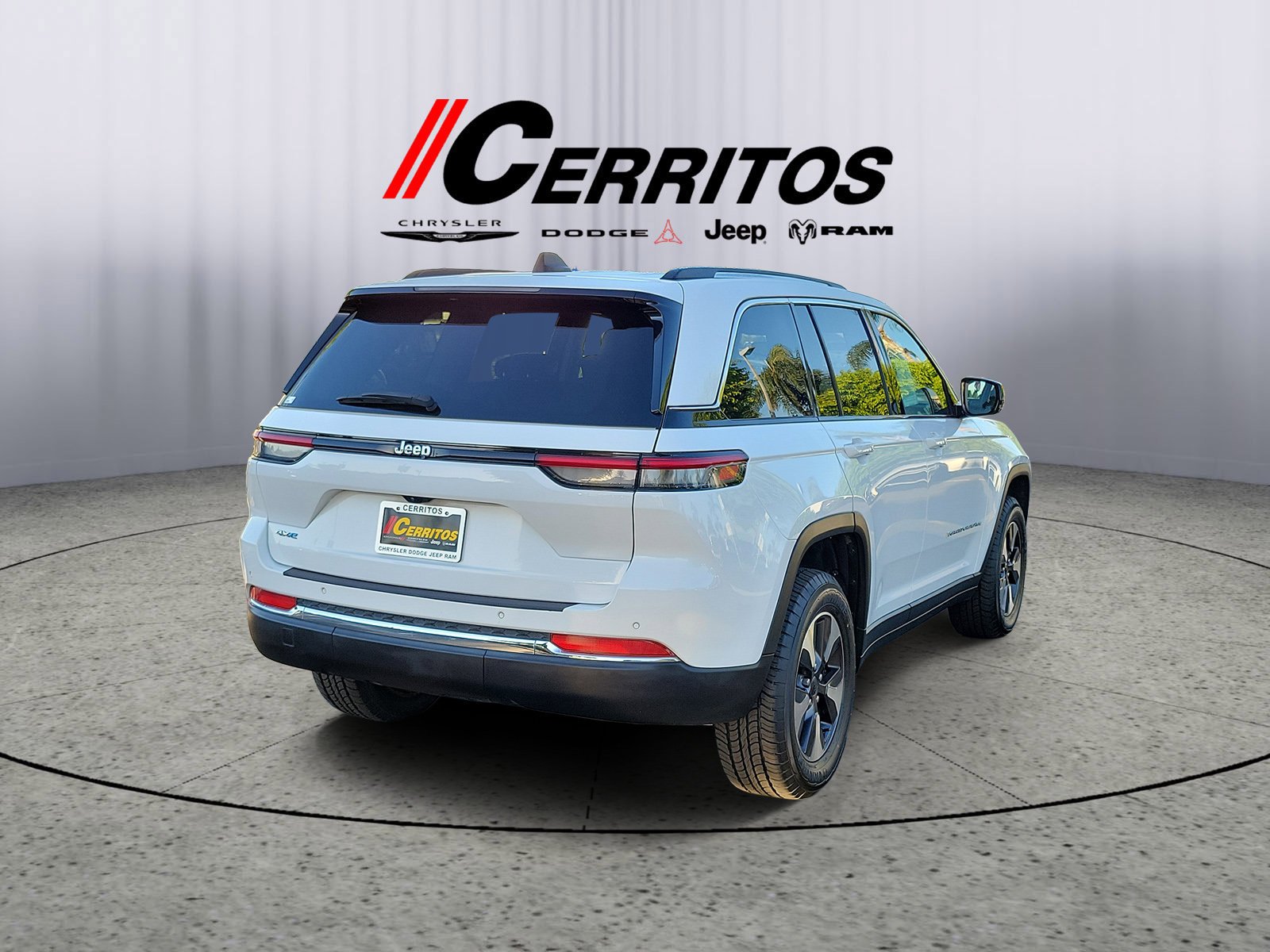 Certified Used 2024 White Jeep 4xe image 2