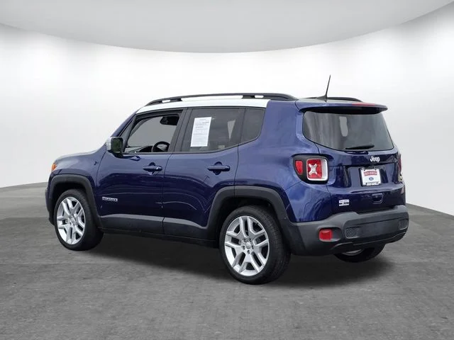 Certified Used 2021 Jetset Blue Clearcoat Jeep Latitude image 6