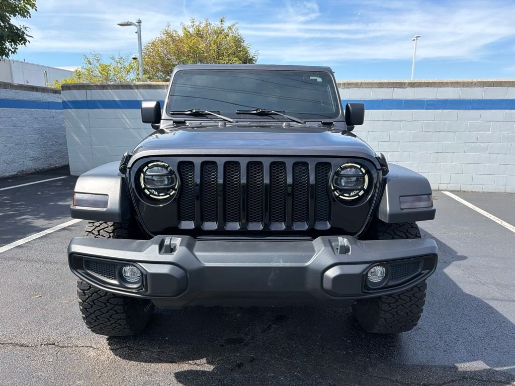 Used 2021 Crystal Metallic Jeep Willys image 8
