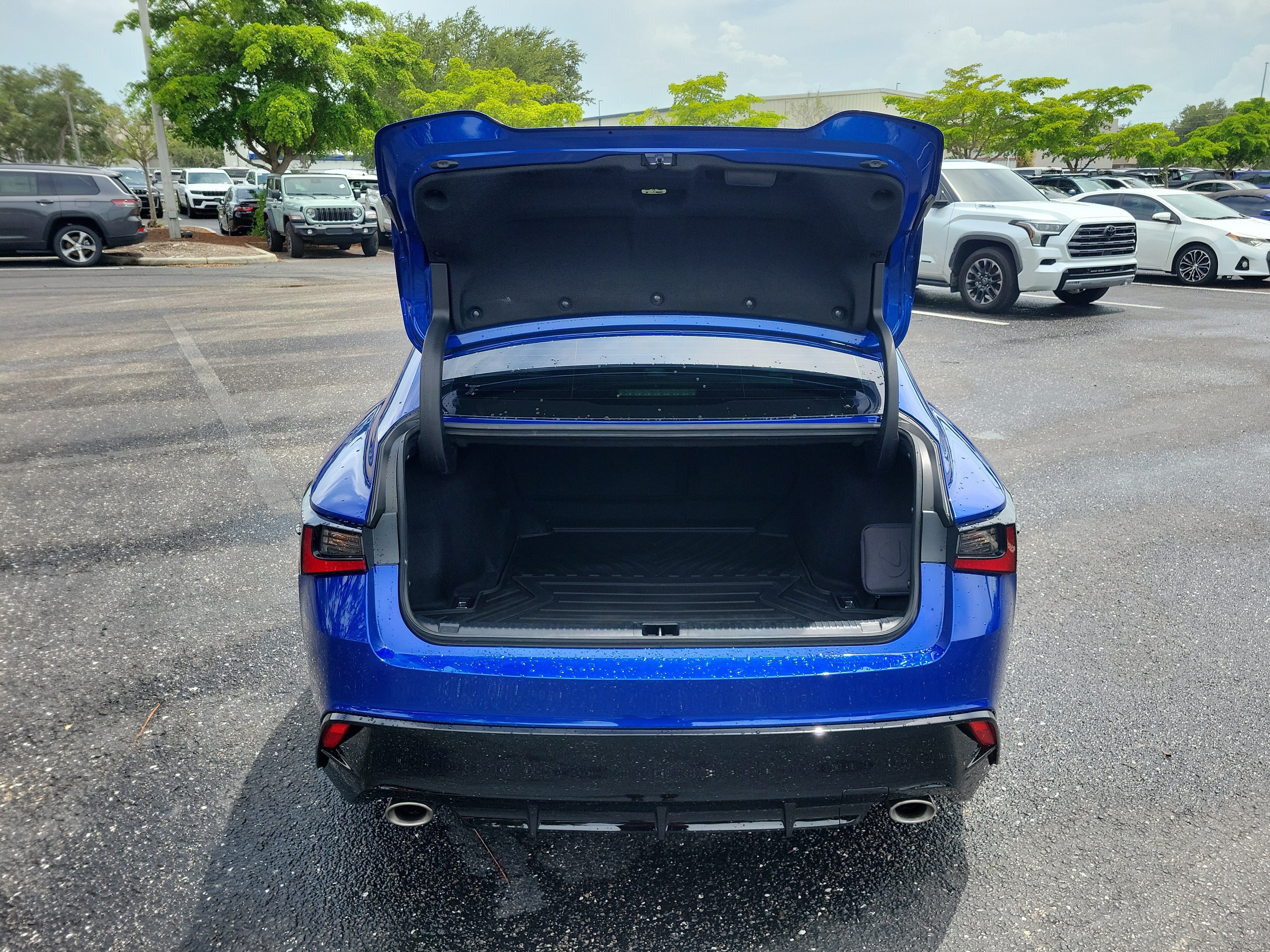 Used 2024 Blue Lexus 350 F SPORT image 8