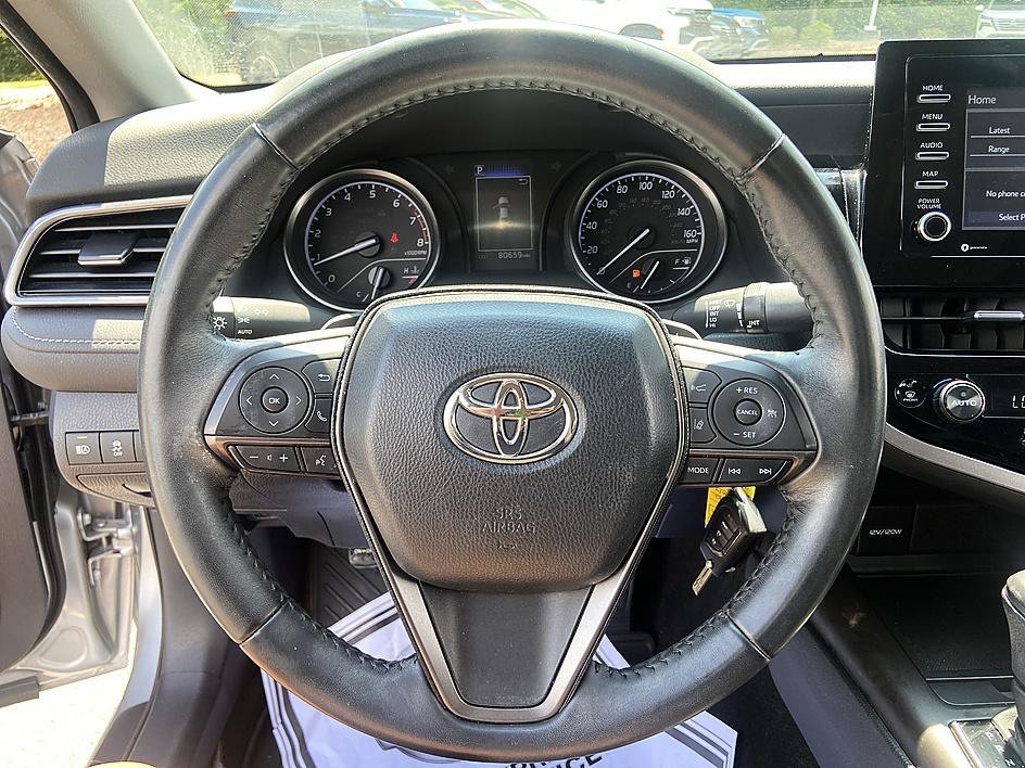 Used 2023 Celestial Silver Metallic Toyota SE image 13