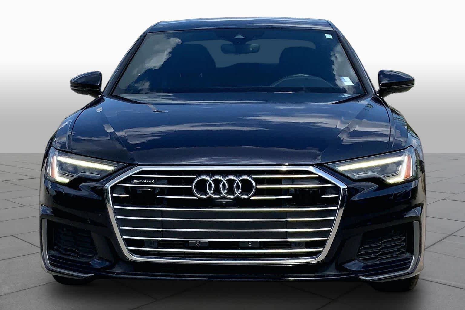 Used 2021 Firmament Blue Metallic Audi Premium Plus image 3
