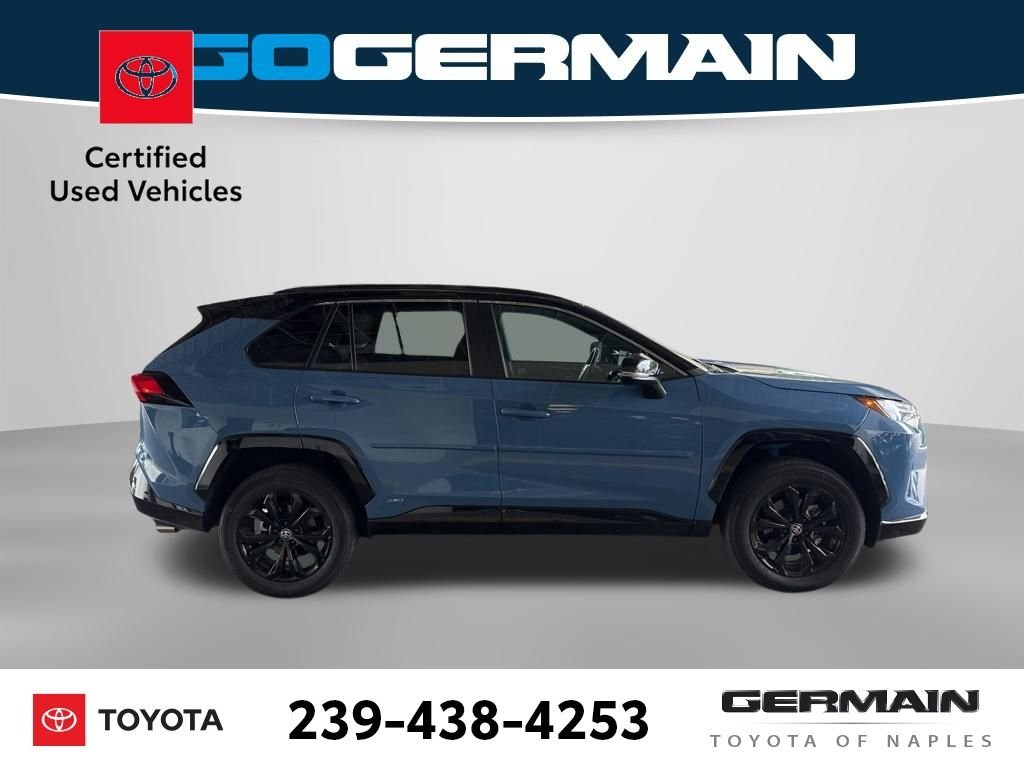 Used 2024 Blue Toyota XSE image 9