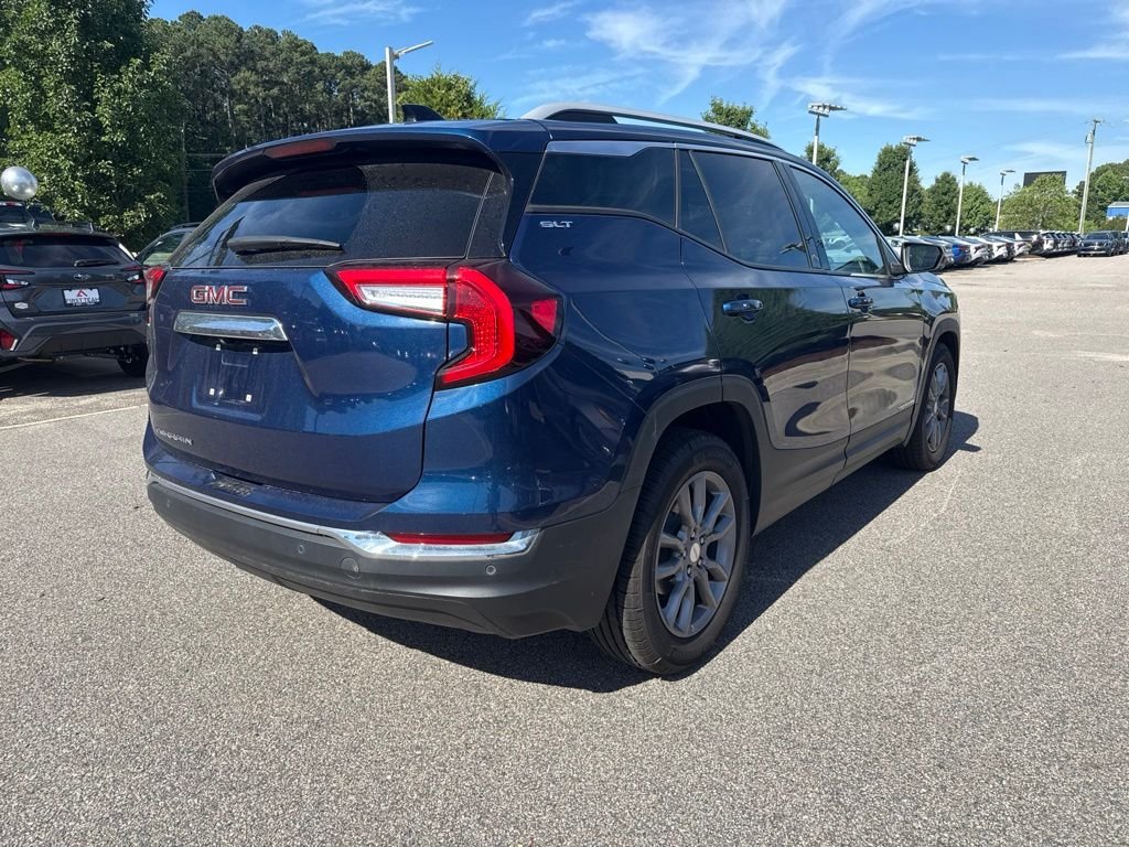 Used 2023 Blue GMC SLT image 5