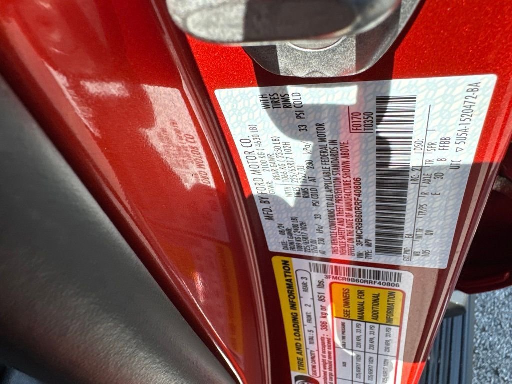 Used 2024 Chili Pepper Red Ford Big Bend image 32