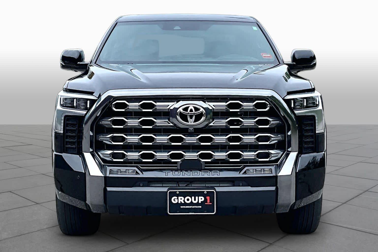 Used 2023 Midnight Black Metallic Toyota Platinum image 4