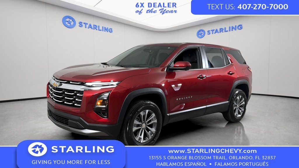 Used 2026 Radiant Red Tintcoat Chevrolet LT image 1