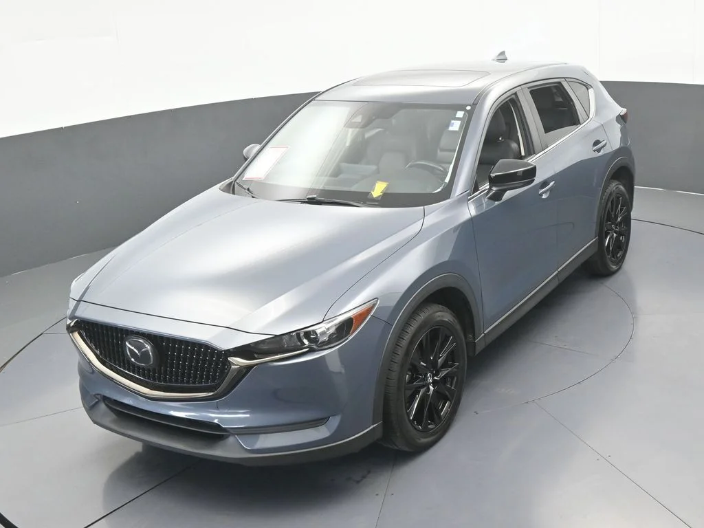 Used 2021 Polymetal Gray Mazda Carbon Edition image 49