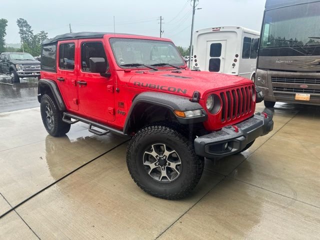 Used 2018 Red Jeep Unlimited Rubicon image 2