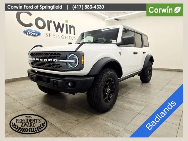 New 2026 Oxford White Ford Badlands® image 1