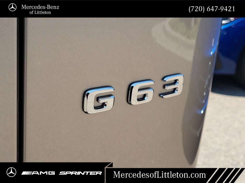 New 2026 MANUFAKTUR Desert Silver metallic Mercedes-Benz G 63 AMG® image 11