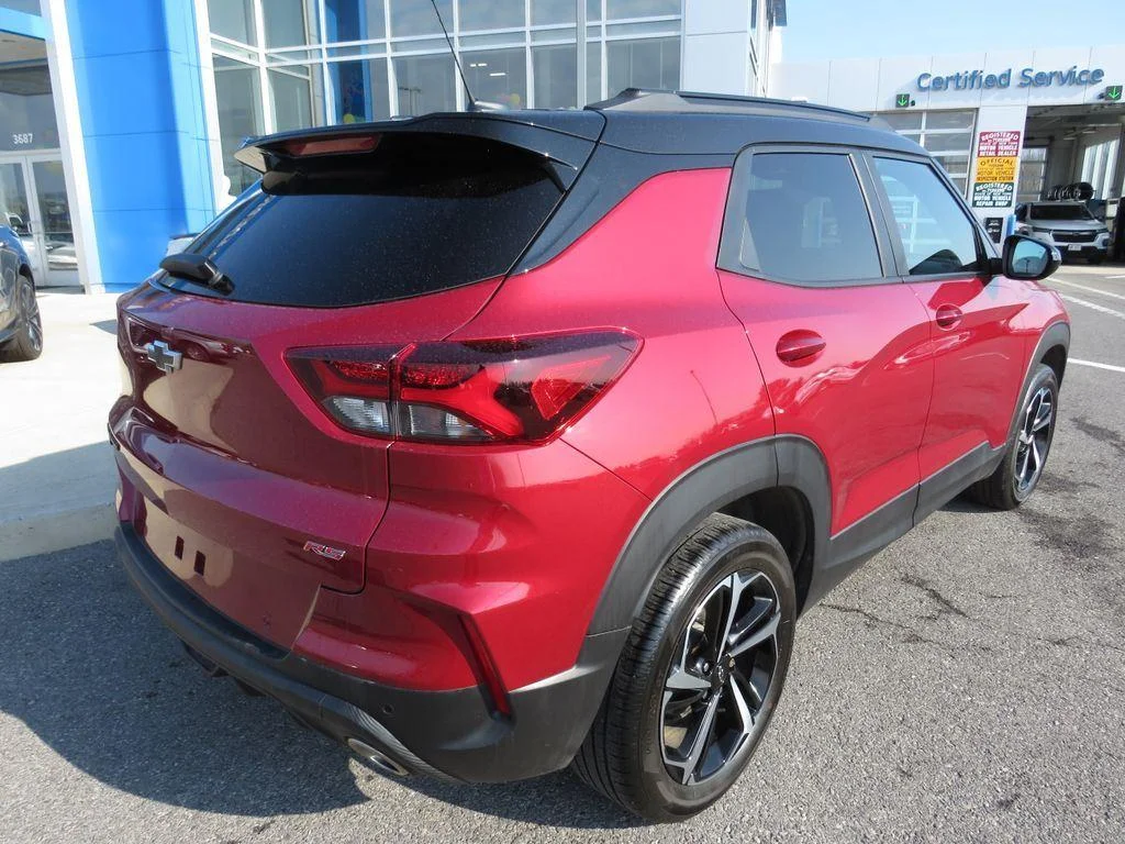 Used 2021 Scarlet Red Metallic Chevrolet RS image 6