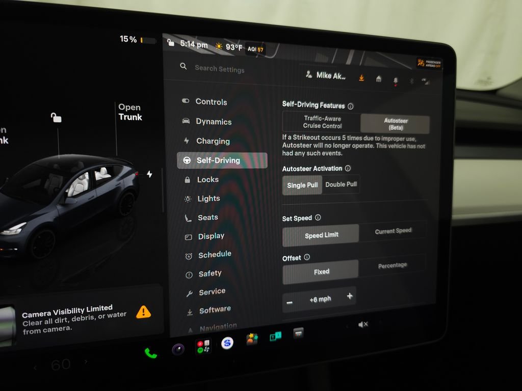 Used 2023 Midnight Silver Metallic Tesla Performance image 22