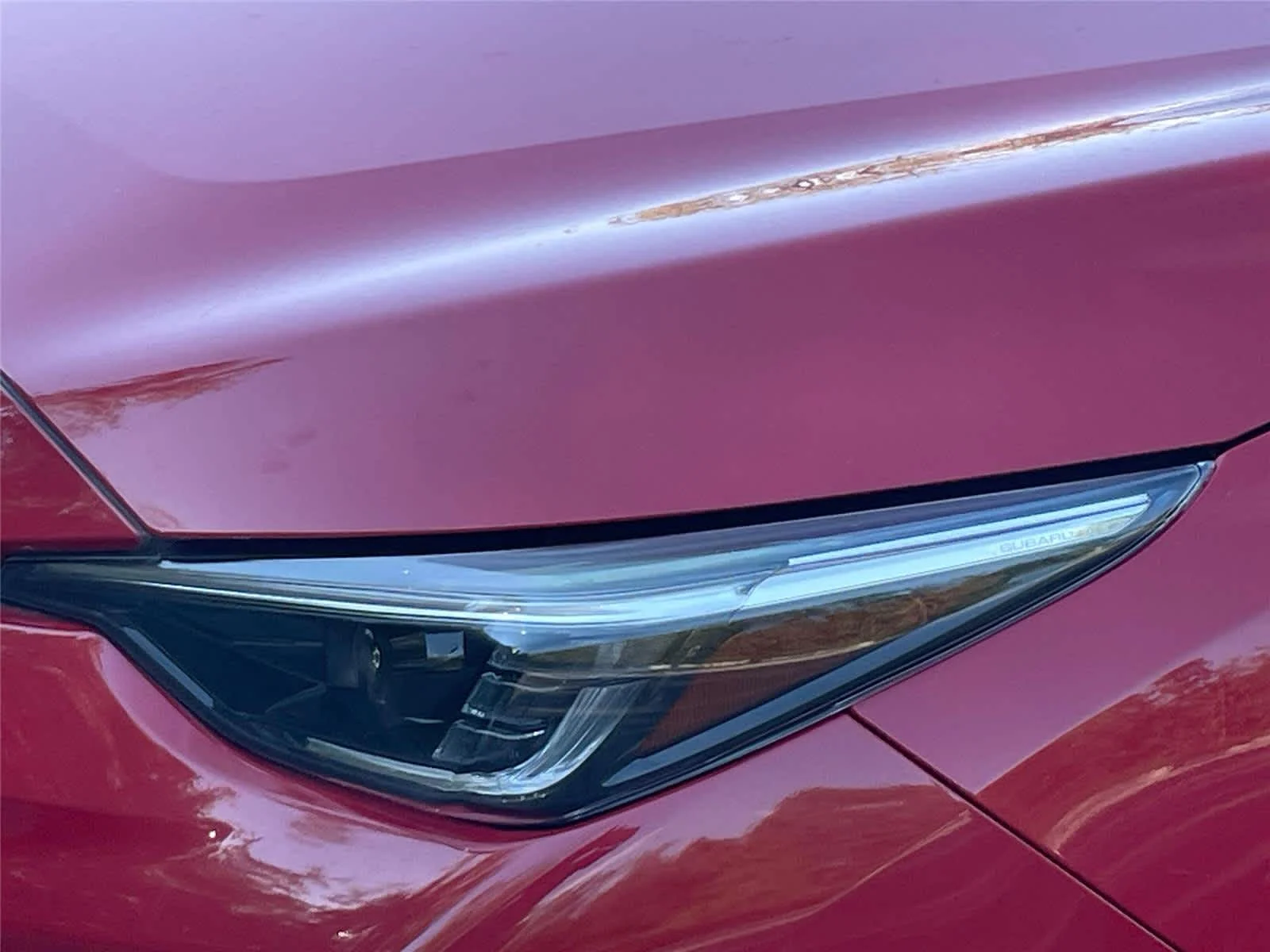 Certified Used 2024 Pure Red Subaru RS image 9