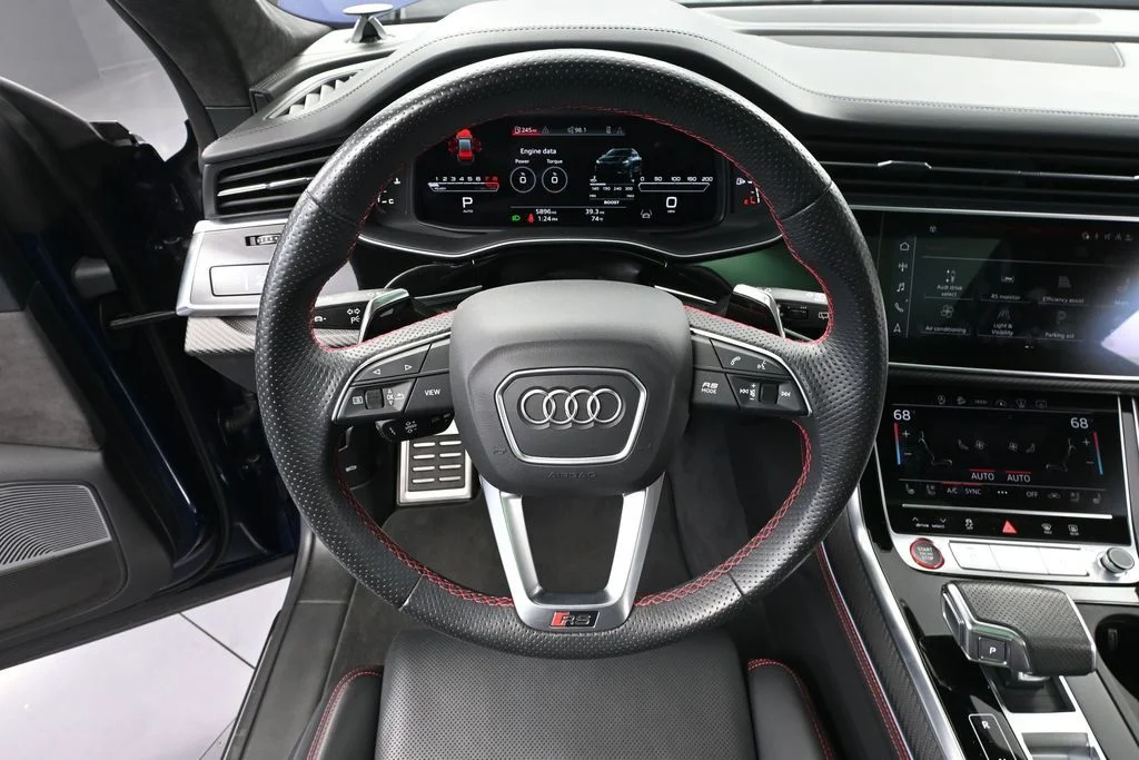 Used 2021 Blue Audi 4.0T image 30