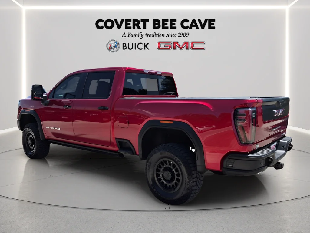 Used 2025 Volcanic Red Tintcoat GMC AT4X image 11