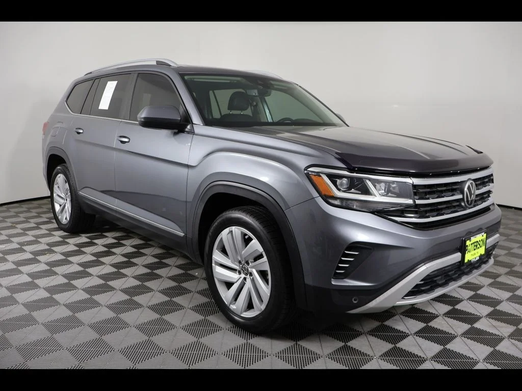 Used 2021 Gray Volkswagen SEL image 7