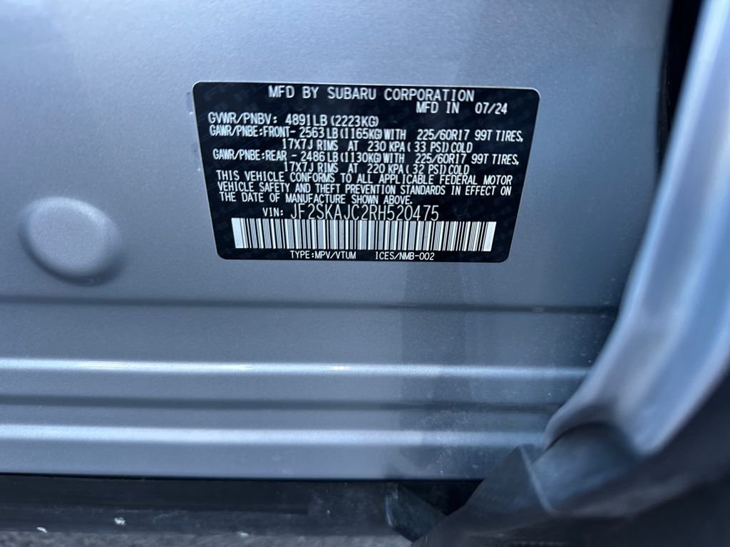 Used 2024 Silver Subaru Wilderness image 20