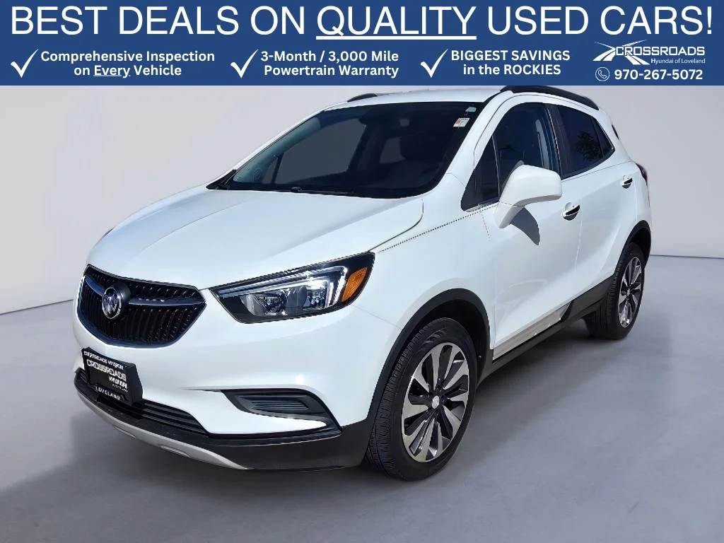 Used 2022 Summit White Buick Preferred image 1