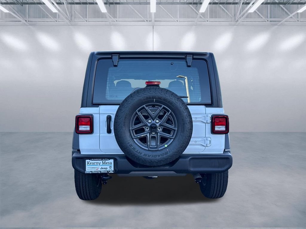 New 2026 Bright White Clearcoat Jeep Sport image 4