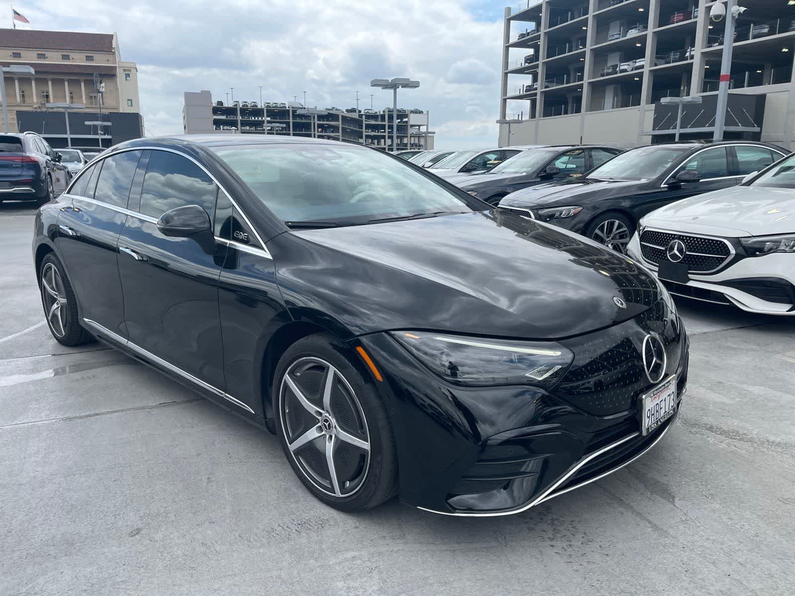 Certified Used 2023 Black Mercedes-Benz EQE 350 image 2