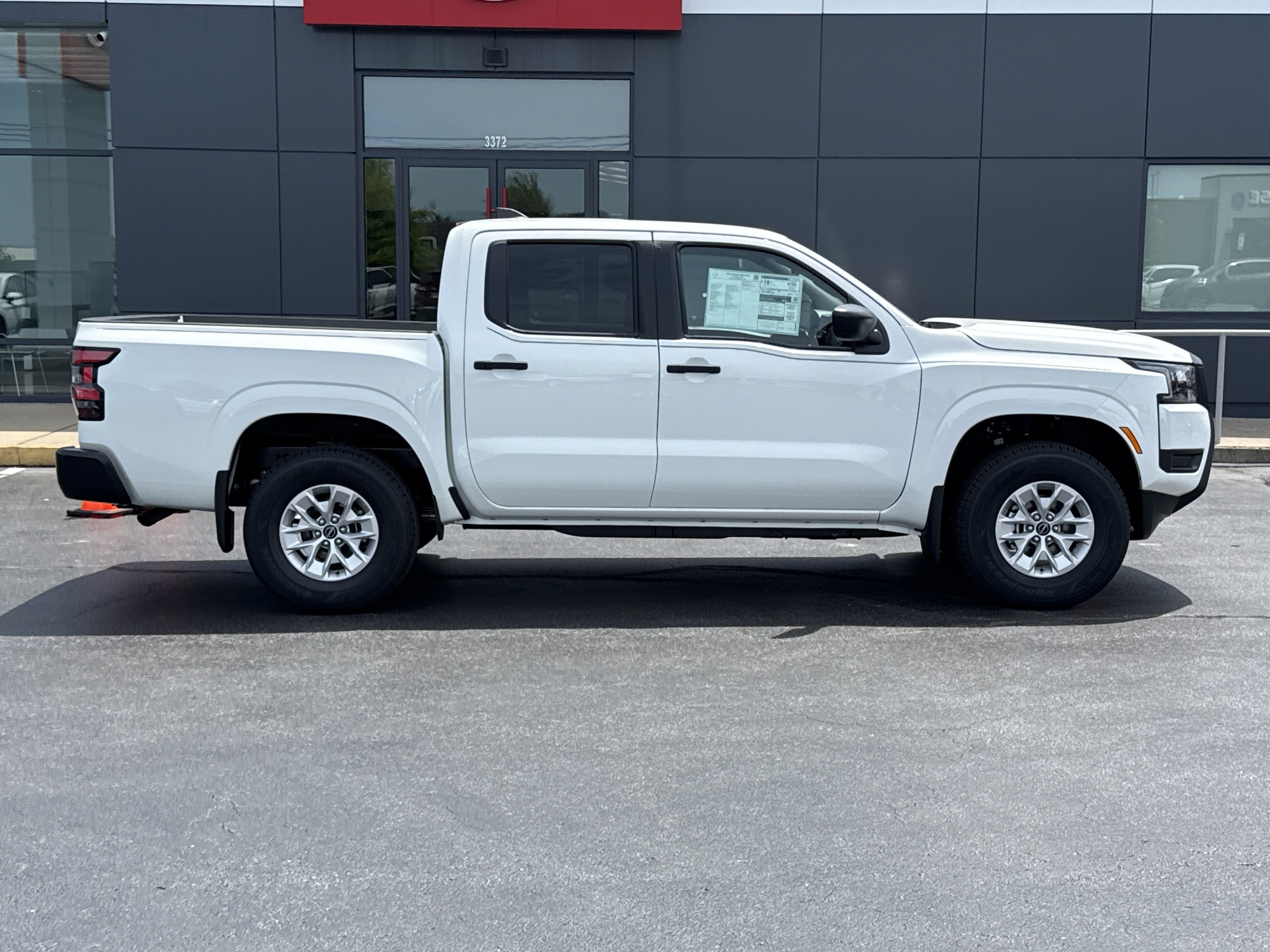 New 2026 Glacier White Nissan Crew Cab S image 2