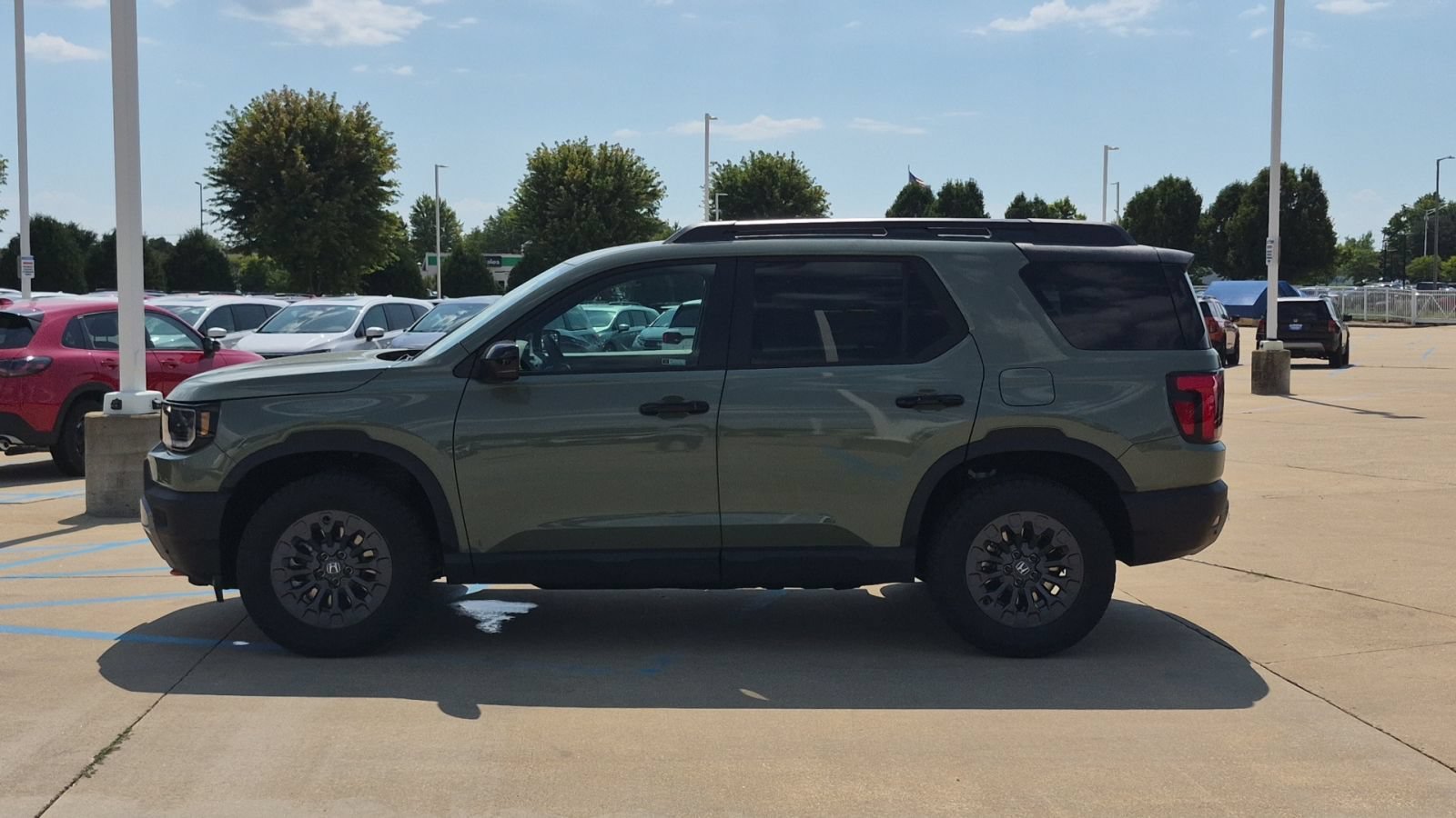 New 2026 Ash Green Metallic Honda TrailSport image 9