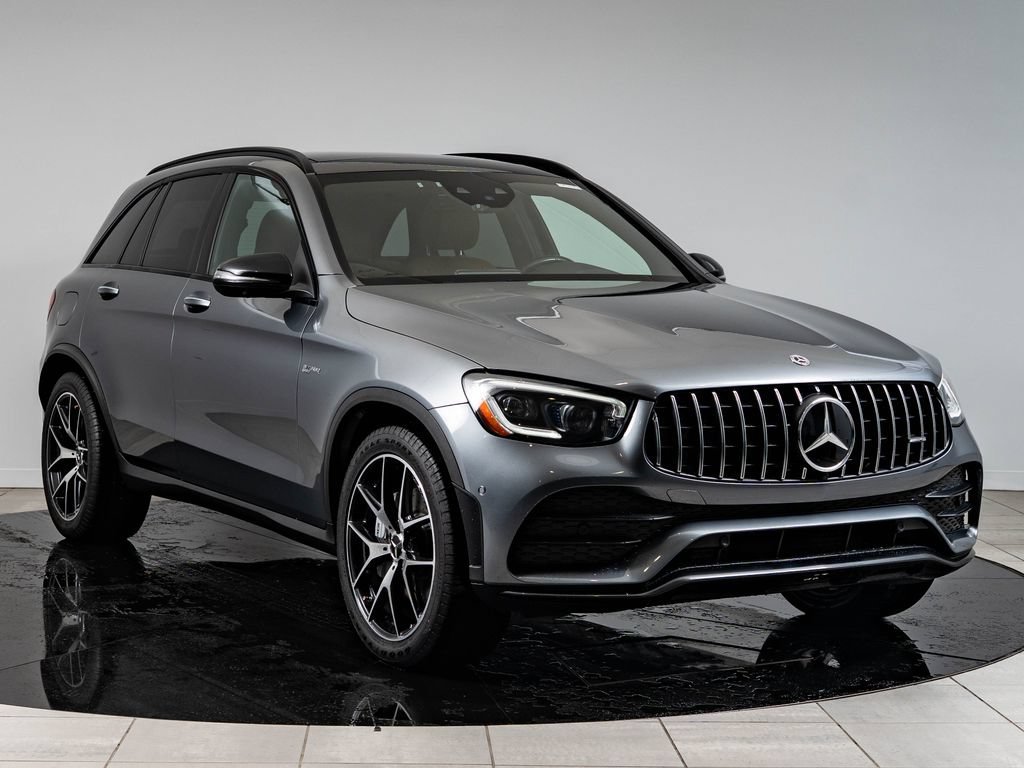 Used 2021 Selenite Grey Metallic Mercedes-Benz GLC 43 AMG® image 12