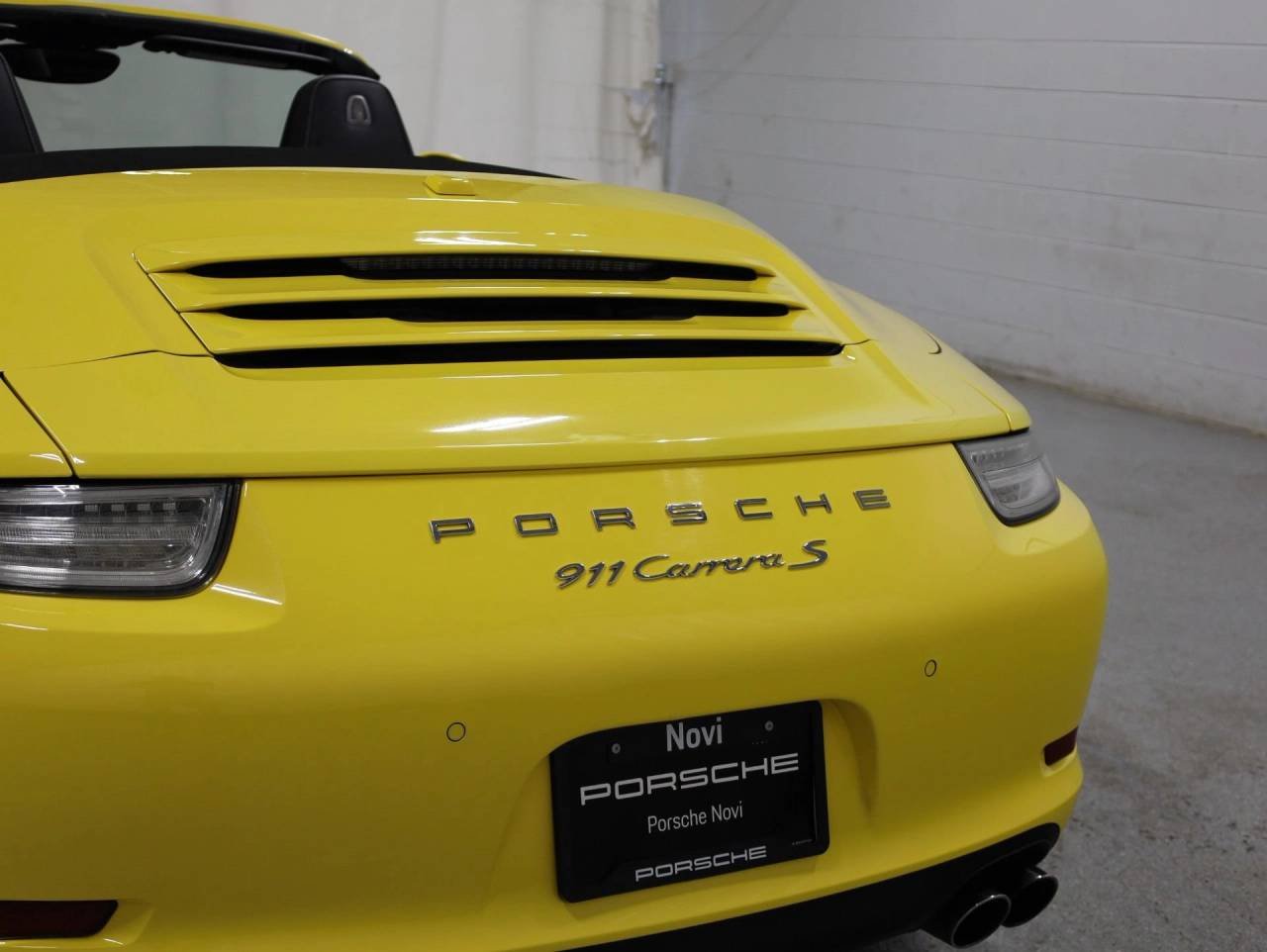 Used 2014 Racing Yellow Porsche Carrera S Cabriolet image 8