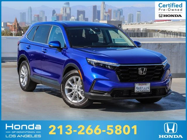 Certified Used 2023 Blue Honda EX-L image 1