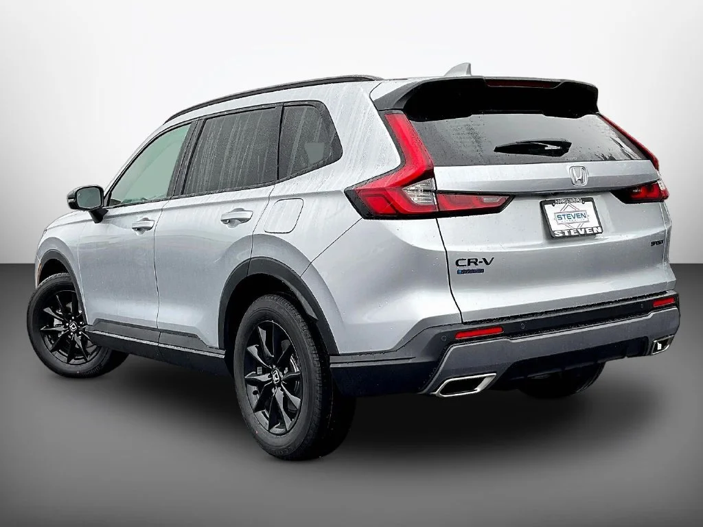 New 2027 Solar Silver Metallic Honda Sport-L Hybrid AWD image 4