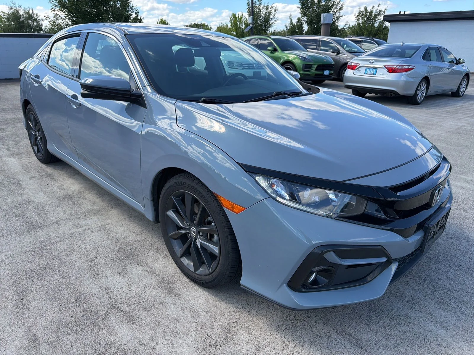 Used 2021 Sonic Gray Pearl Honda EX image 3