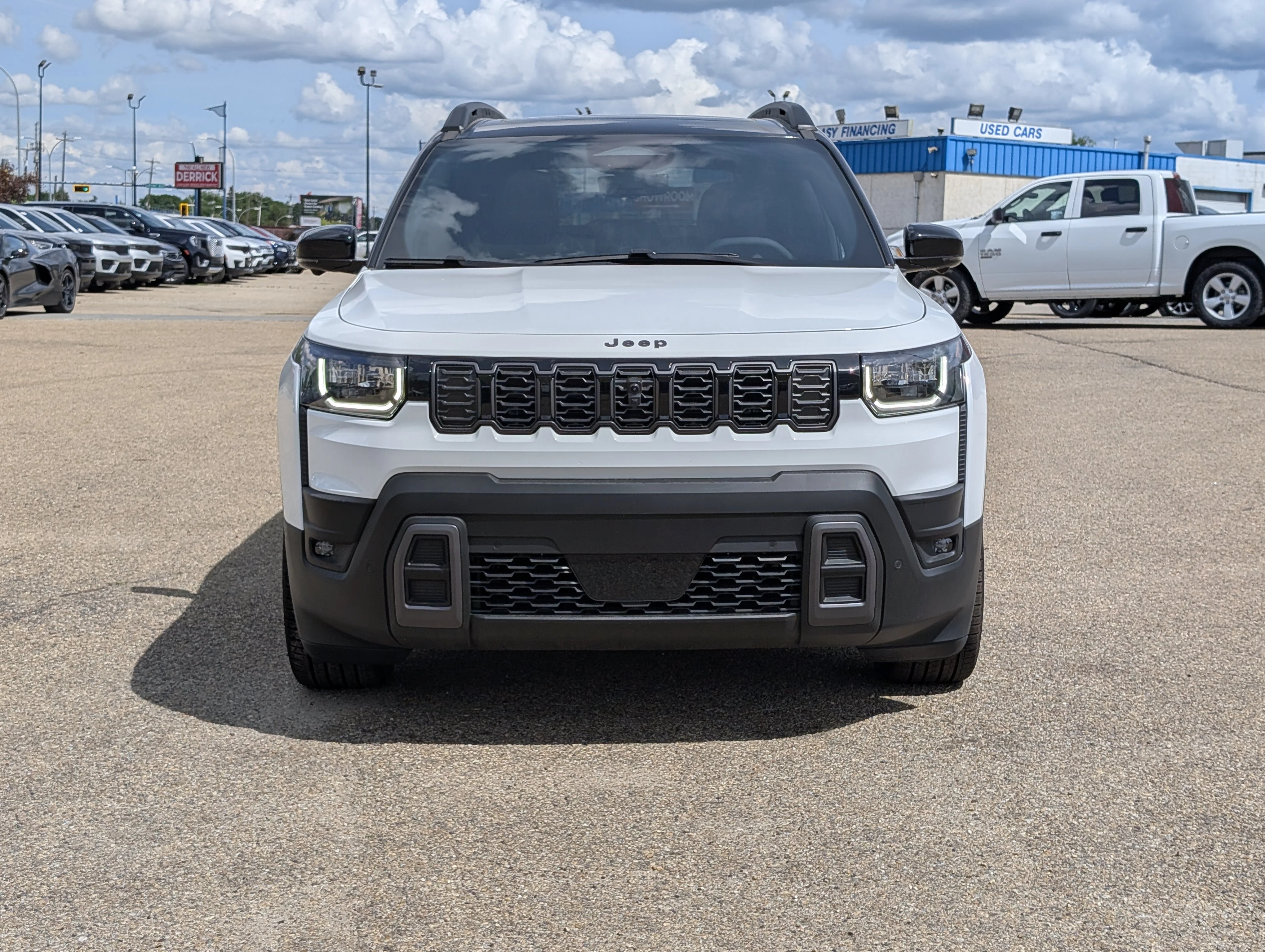 New 2026 Bright White Jeep Overland image 10