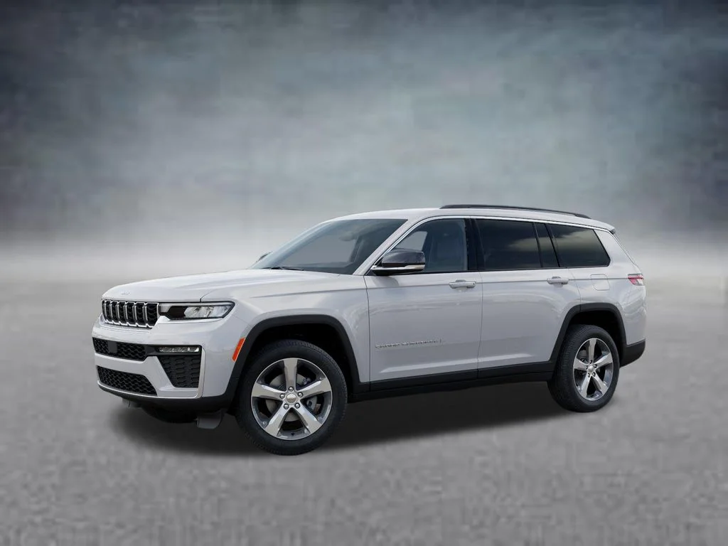 New 2026 Bright White Clear-Coat Exterior Paint Jeep Limited image 2