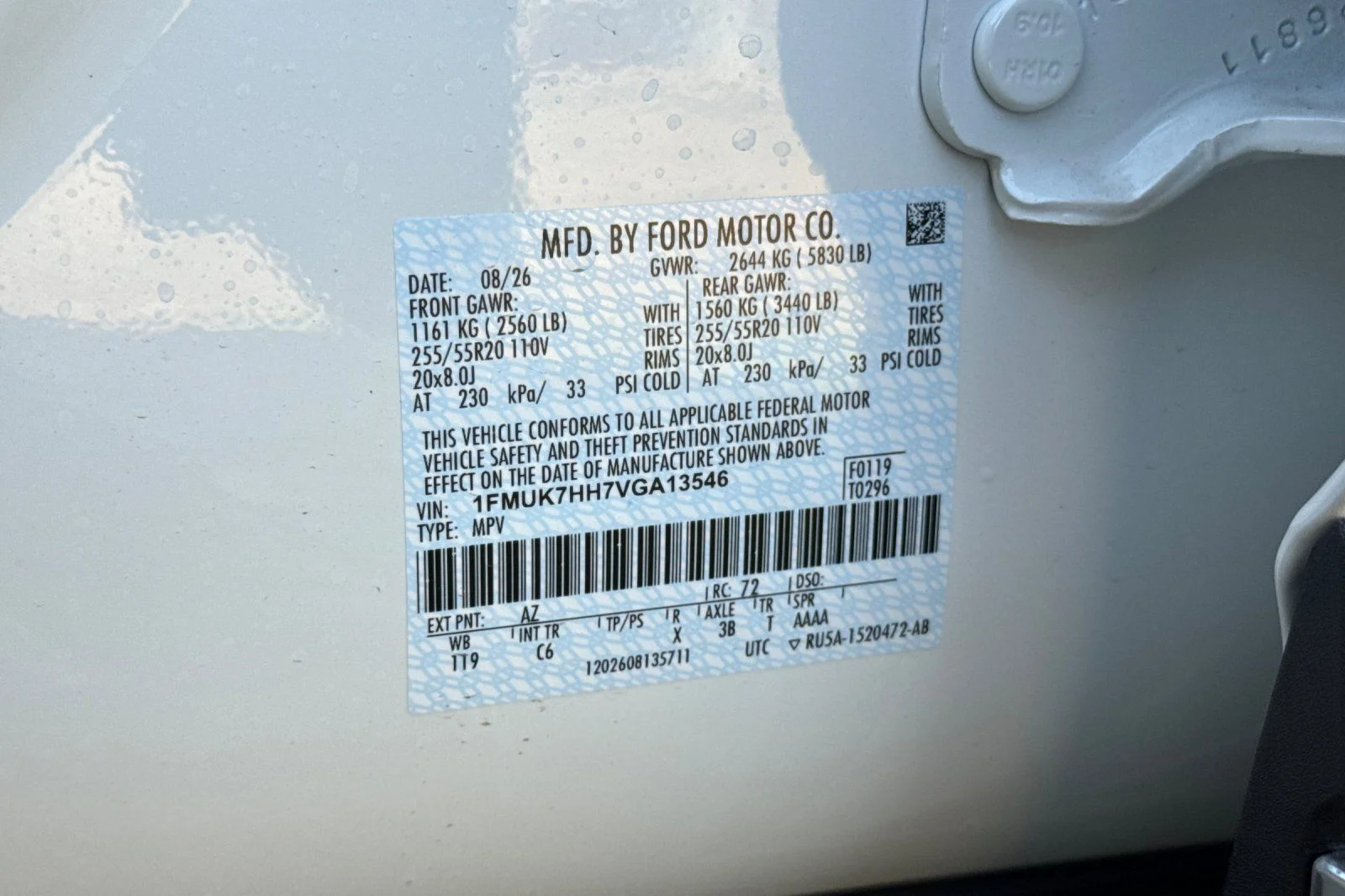 New 2027 Star White Metallic Tri-Coat Ford Platinum™ image 31