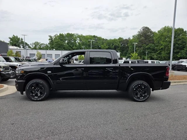 New 2026 Diamond Black Crystal Pearl-Coat Exterior Paint RAM Big Horn/Lone Star image 4